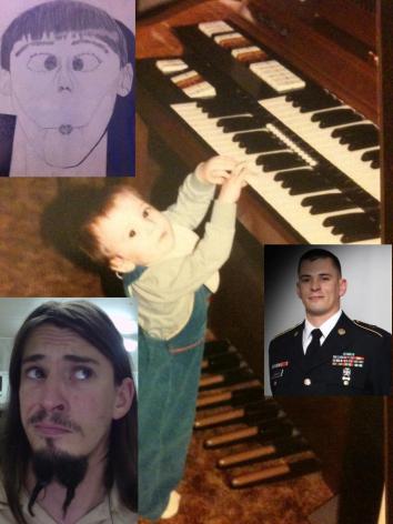 Montage of me through the years